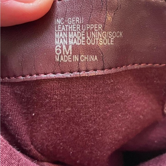 INC International Concepts Women's
Maroon Suede Dress Boots size 6 - Picture 6 of 8